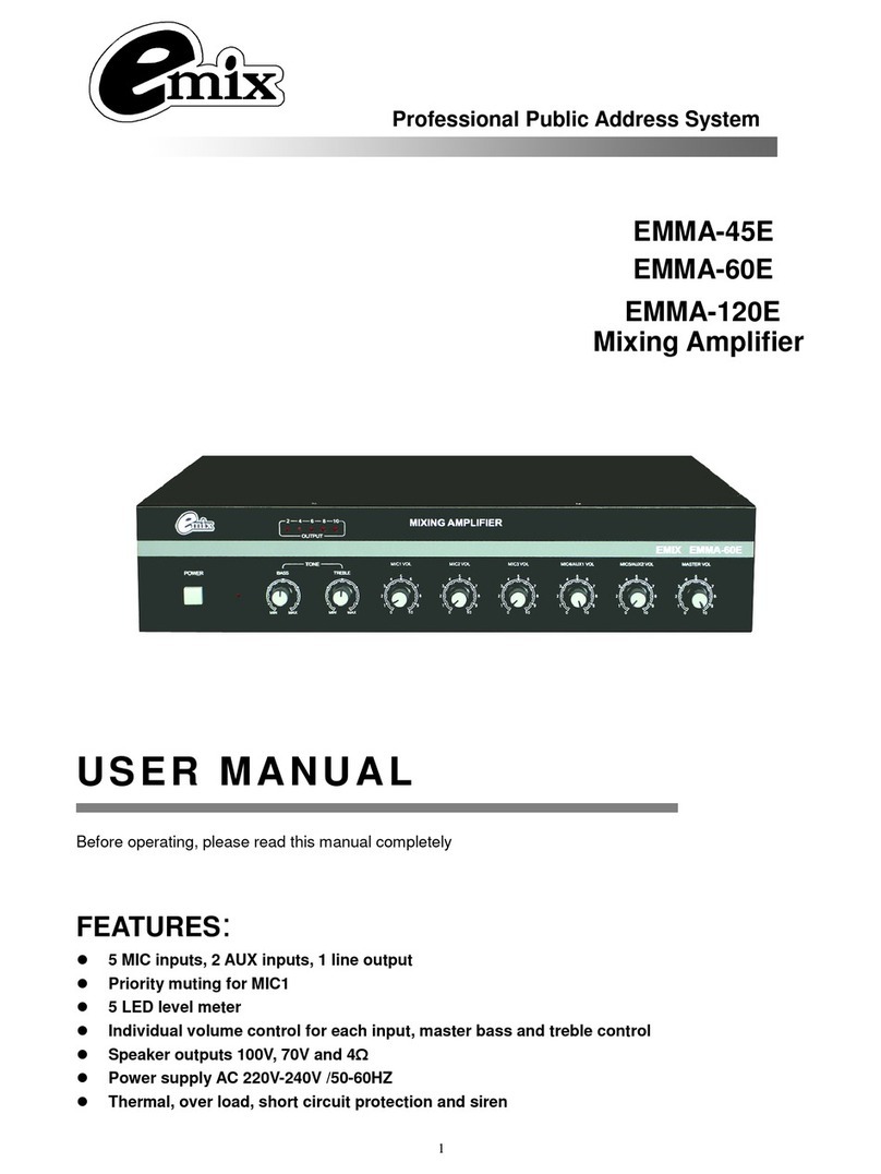 EMIX EMMA-45E user manual