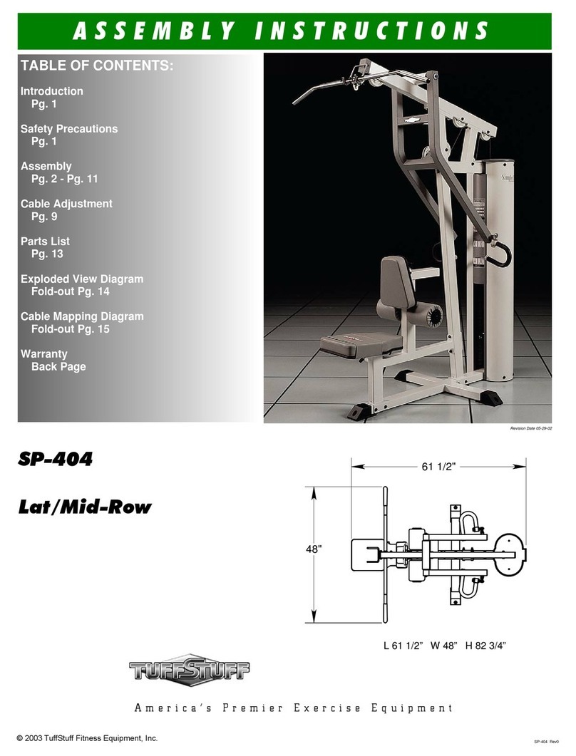 Tuff stuff SP-404 User manual