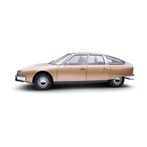 CITROEN CX 2000 Operating instructions