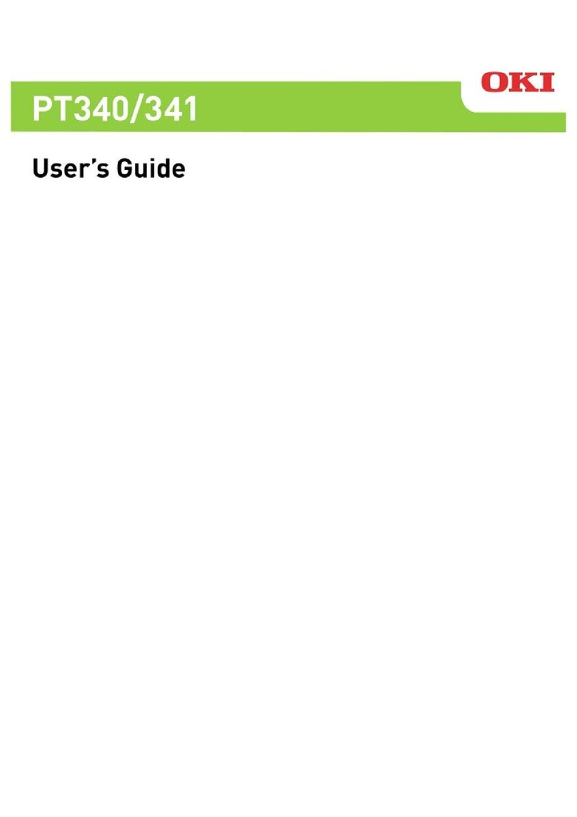 Oki PT340 User manual