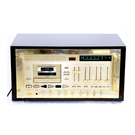 Nakamichi 1000ZXL Service manual
