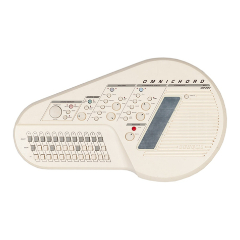 Suzuki OM-300 Omnichord User manual
