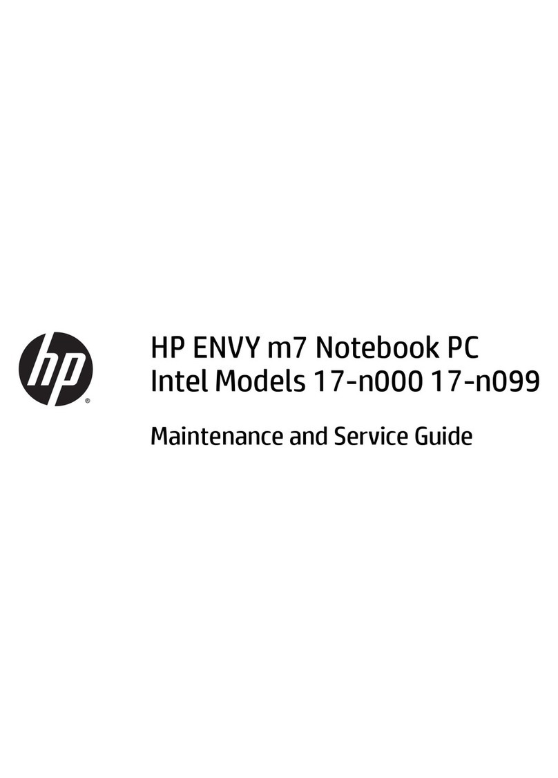 HP ENVY TouchSmart m7 Manual