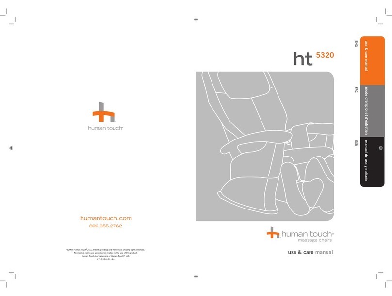 Human Touch ht 5320 Use & care manual