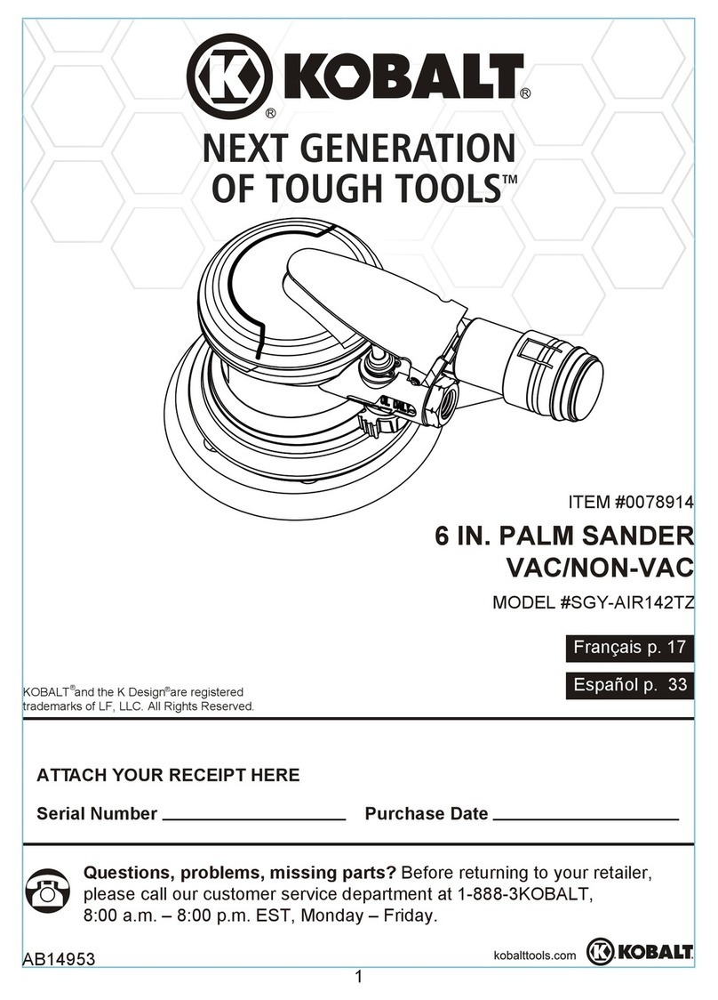 Kobalt SGY-AIR142TZ manual