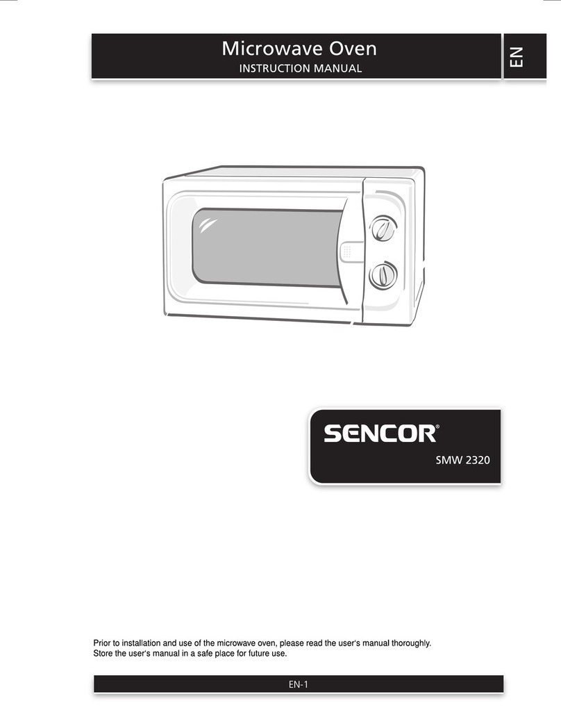 Sencor SMW 2320 User manual Sencor SMW 2320 User manual