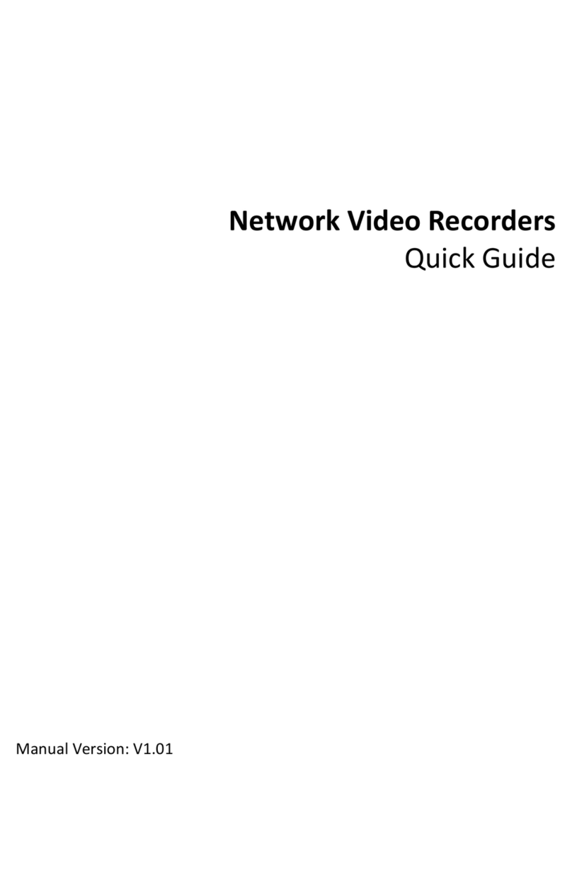 Zhejiang Uniview Technologies NVR208-16/32 quick guide