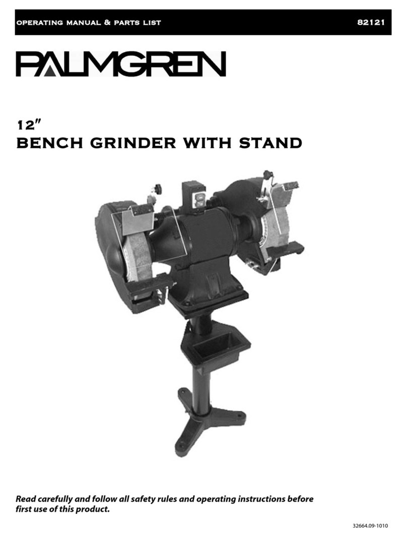 Palmgren 82121 Operating manual & parts list