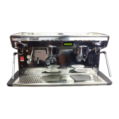 Rancilio Classe 8 DE User manual