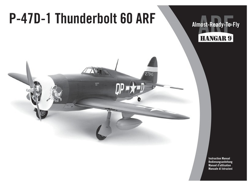 Hangar 9 P-47D-1 Thunderbolt 60 User manual