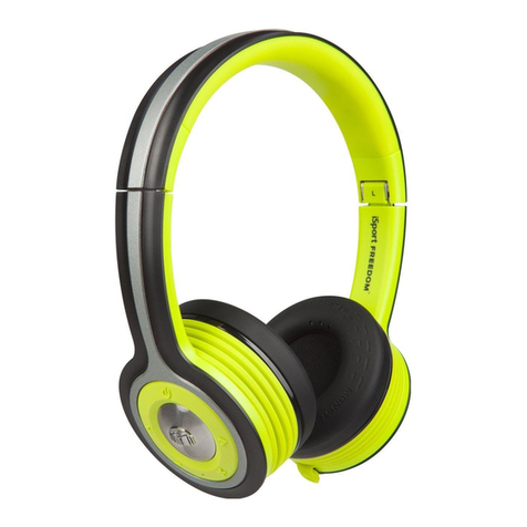 Monster iSport Freedom Manual and warranty