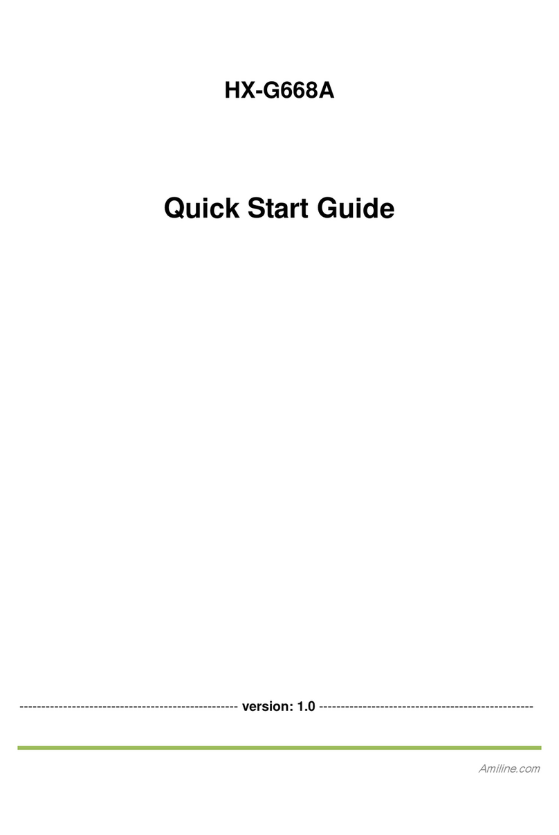 MIFI HX-G668A quick start guide