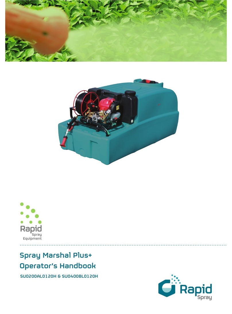 Rapid Spray Spray Marshal Plus+ SU0200AL0120H Operator's handbook