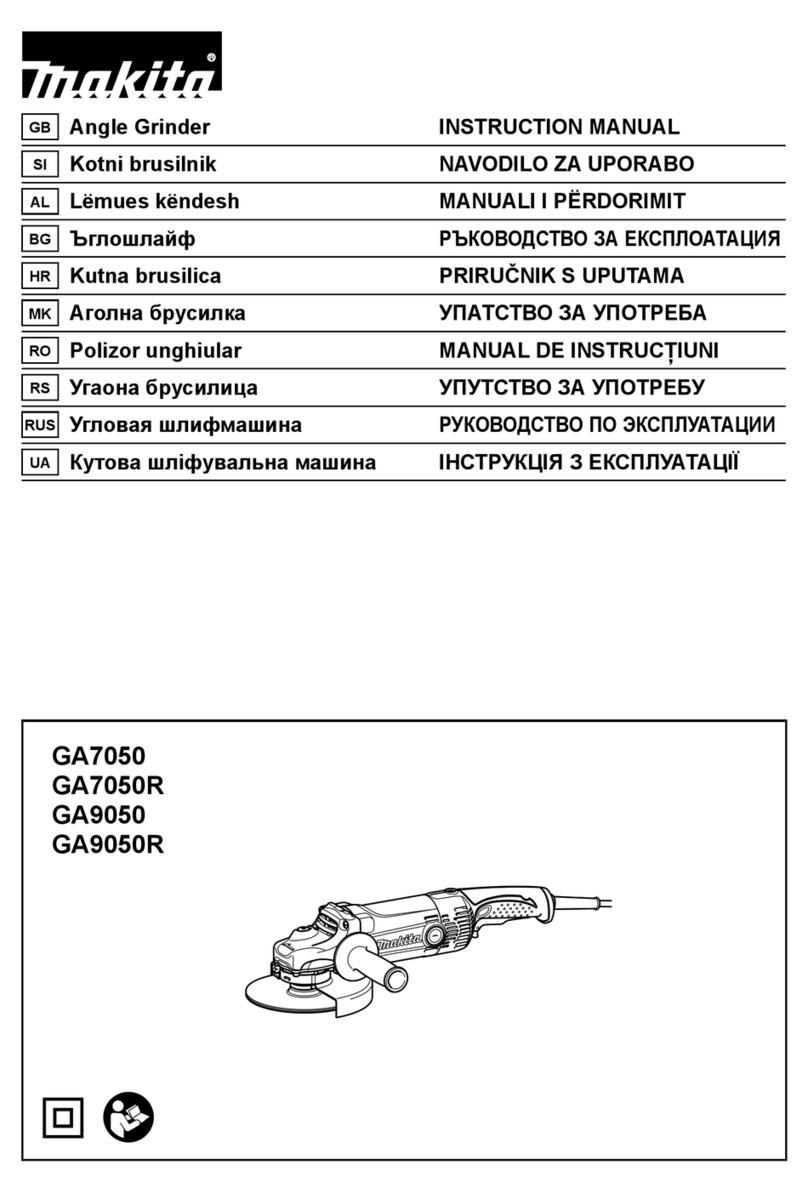 Makita GA7050 instruction manual
