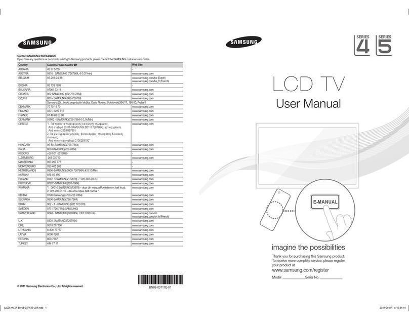 Samsung Series 4+ User manual