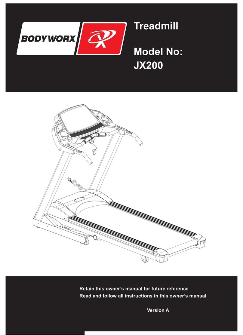 Bodyworx JX200 User manual