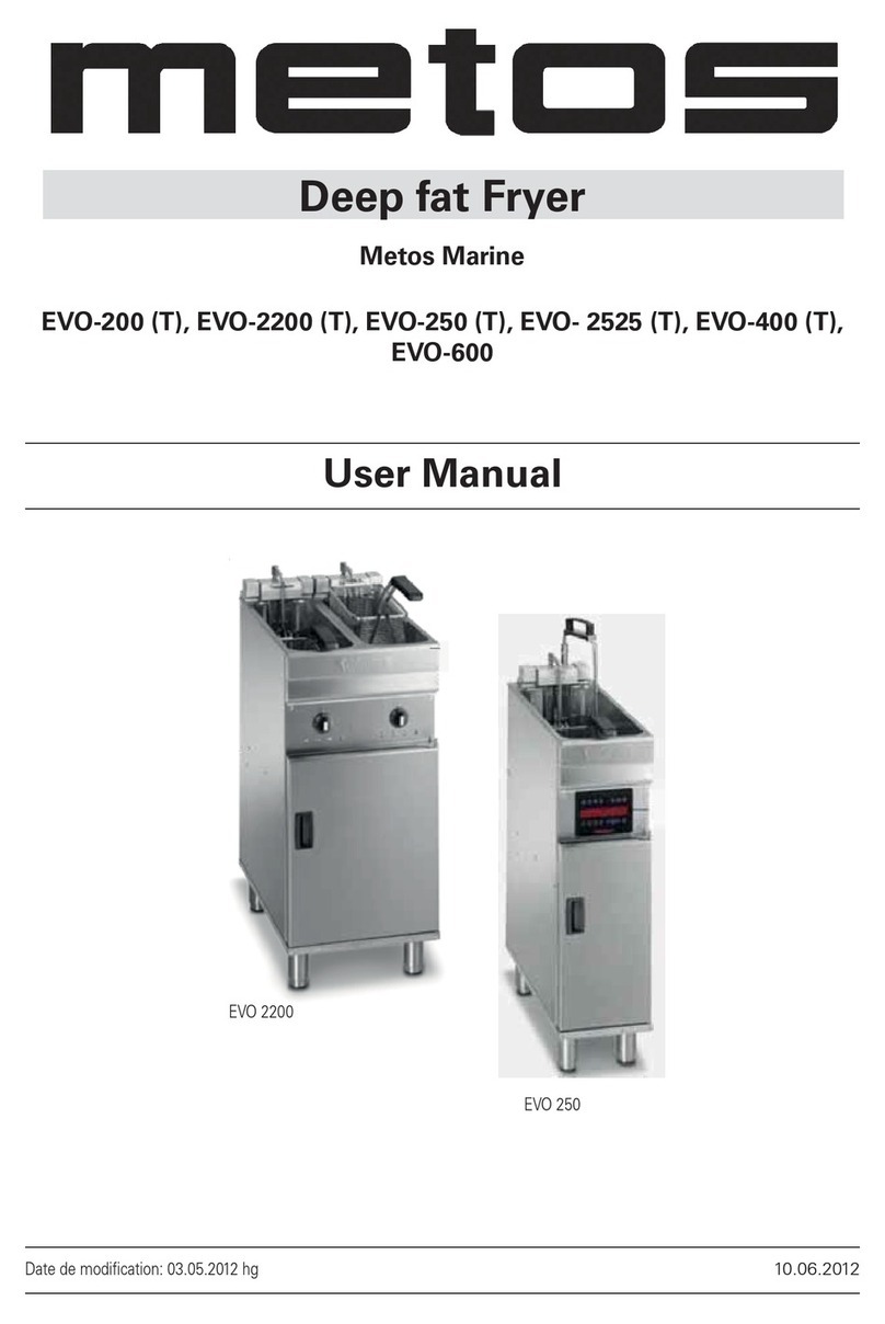 Metos EVO-200 (T) user manual