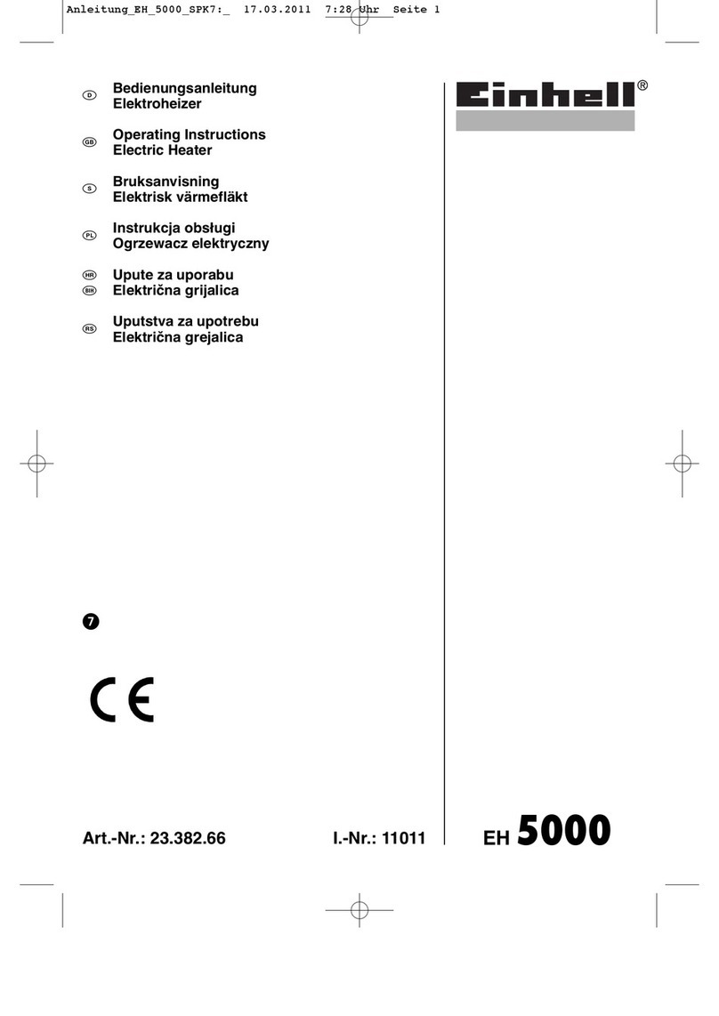 EINHELL EH5000 User manual