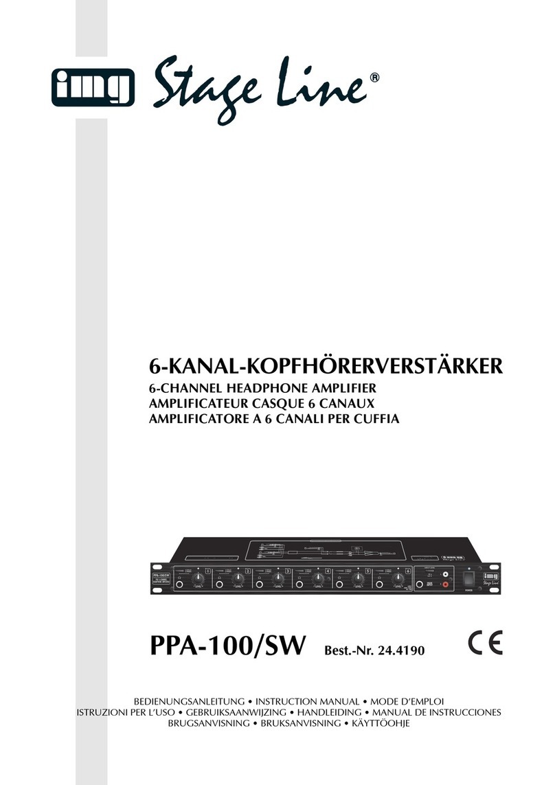 IMG STAGE LINE PPA-100/SW B instruction manual