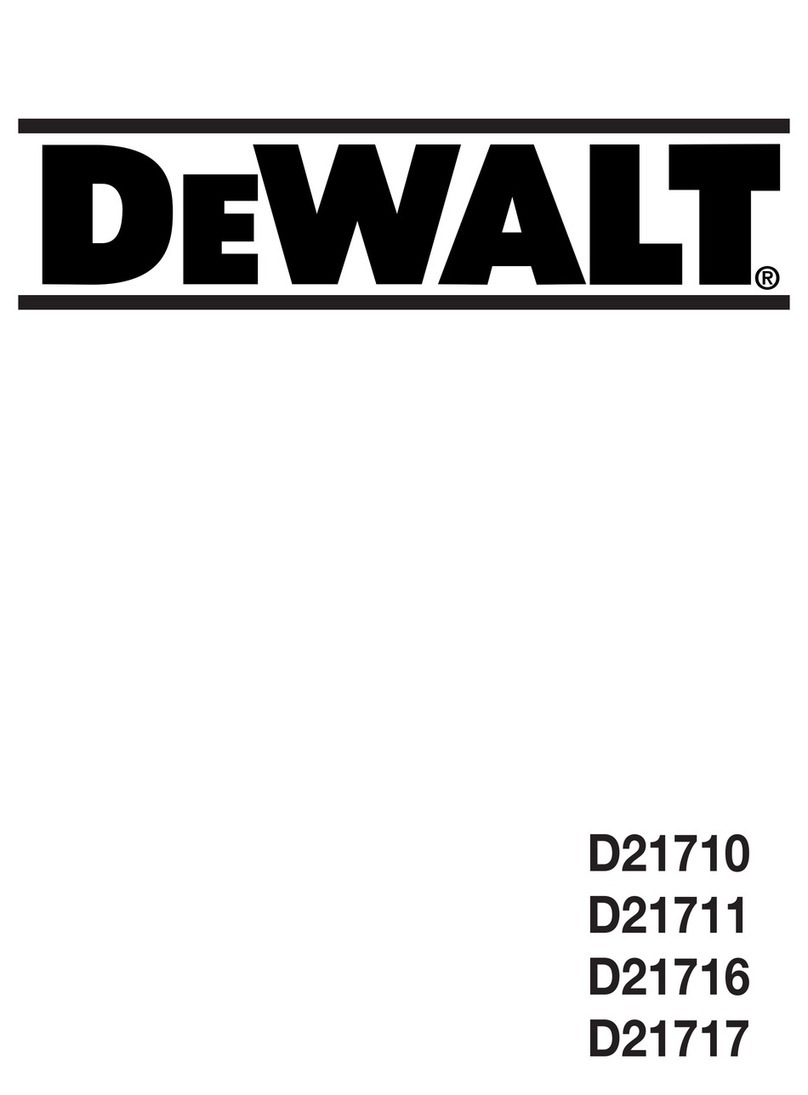 DeWalt D21710 manual