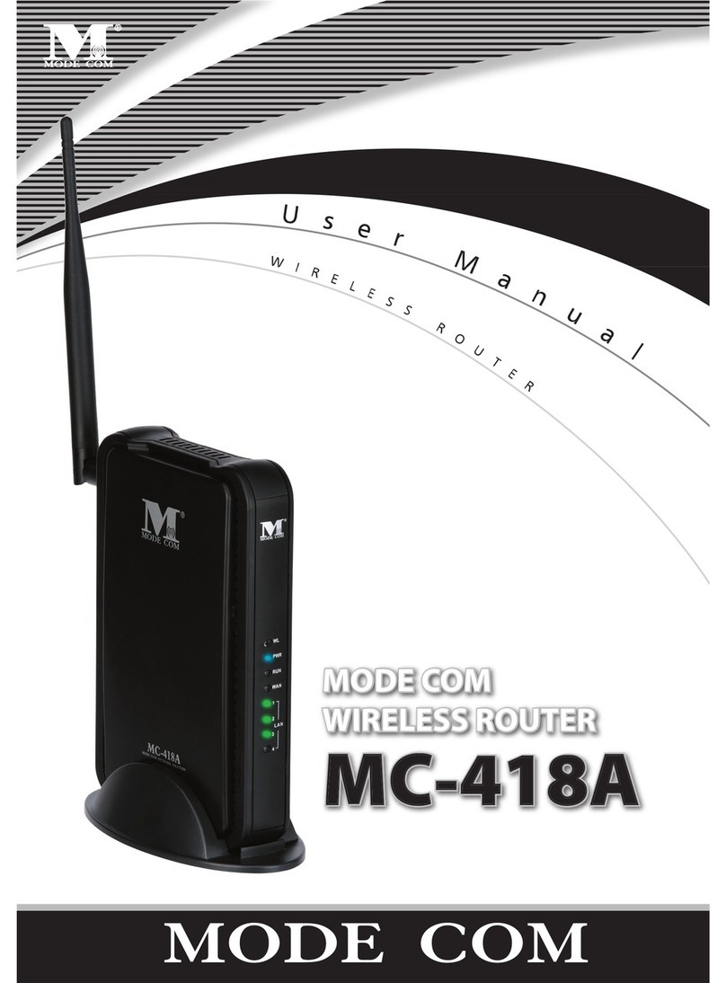 Modecom MC-418A user manual