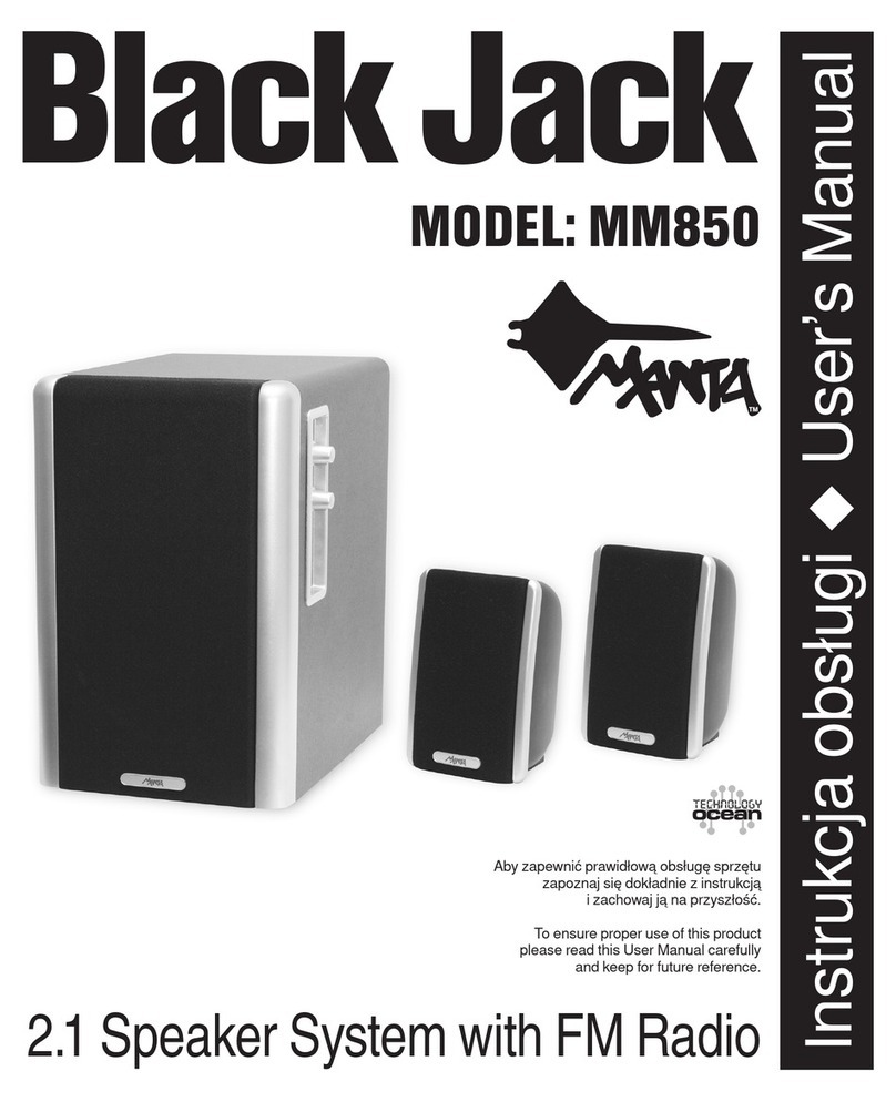 Manta MM850 user manual