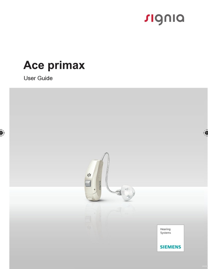 signia Ace primax user guide