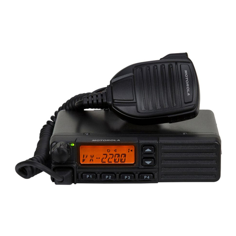 Vertex Standard VX-2200 Series User manual