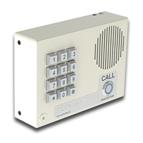 CyberData 11307 User manual