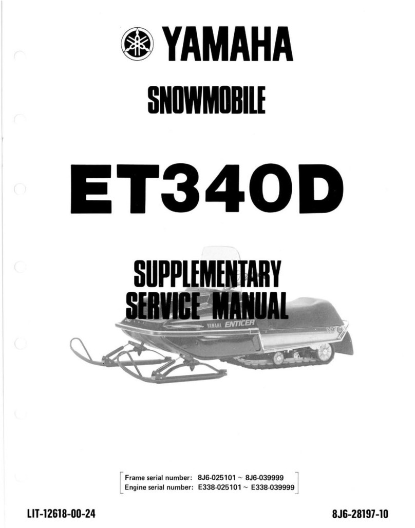 Yamaha ET340D Supplementary service manual Yamaha ET340D Supplementary service manual