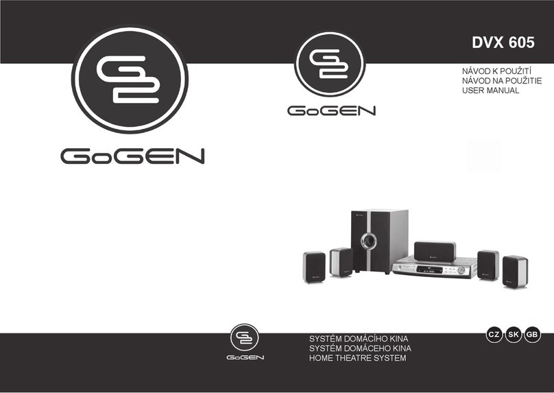 Gogen DVX-605 user manual