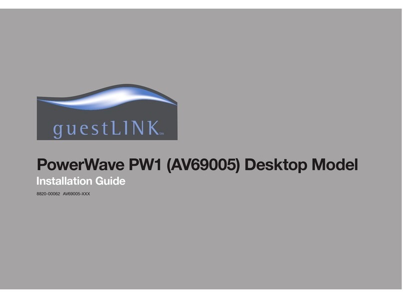 guestLink powerwave pw1 installation guide