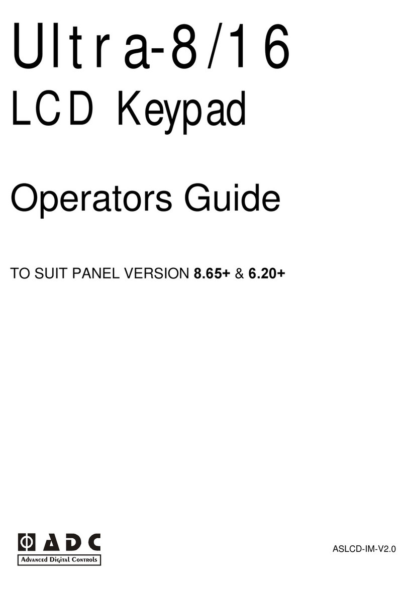 ADC Ultra-8/16 Operator's guide