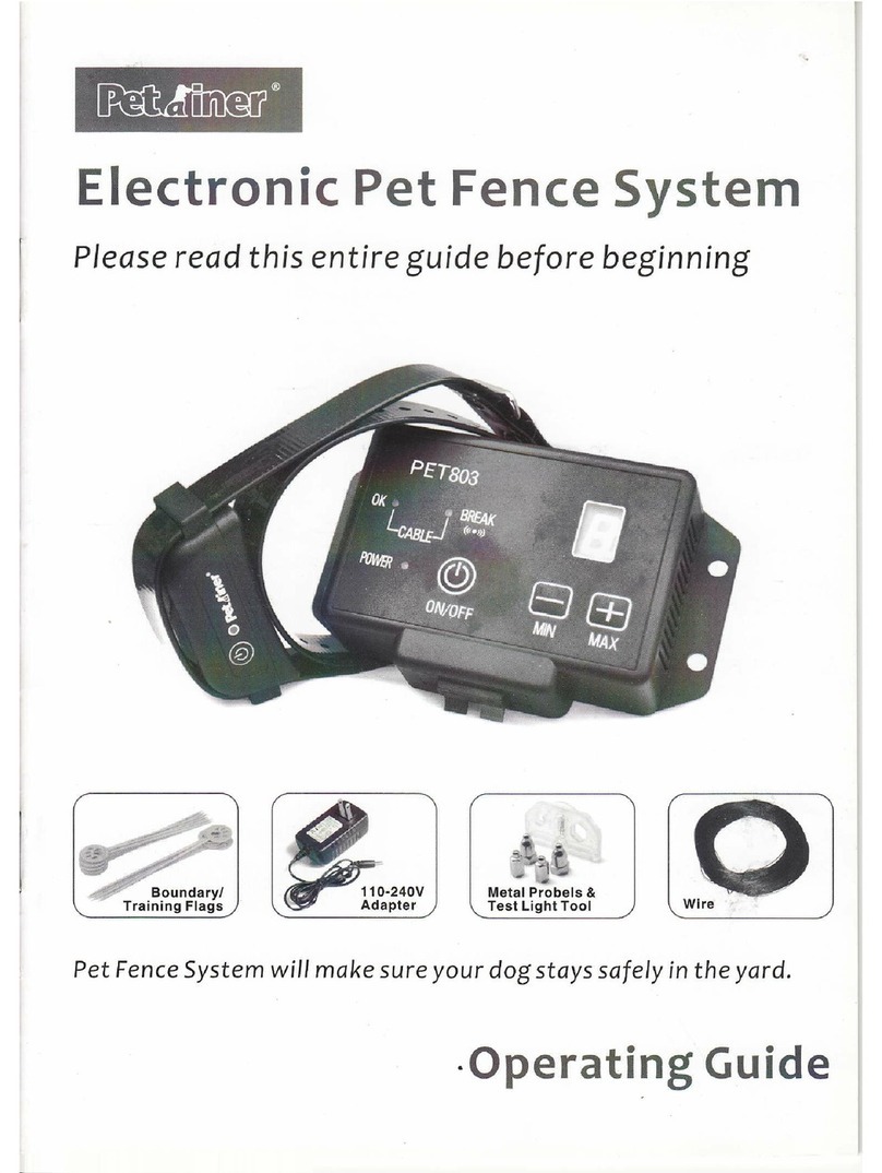 Petrainer PET803 User manual