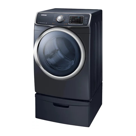 Samsung DV45H6300EG Installation and operation manual