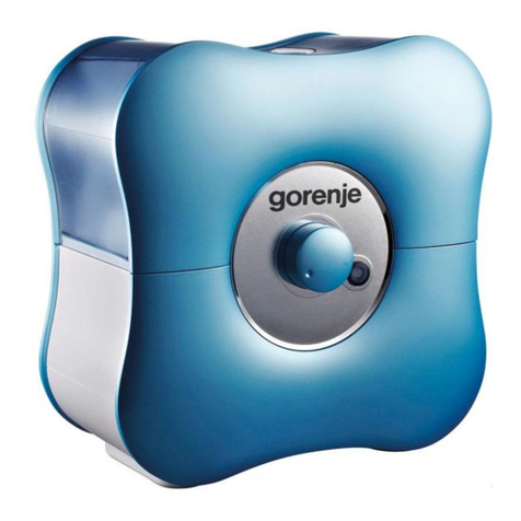 Gorenje H 17 B instruction manual
