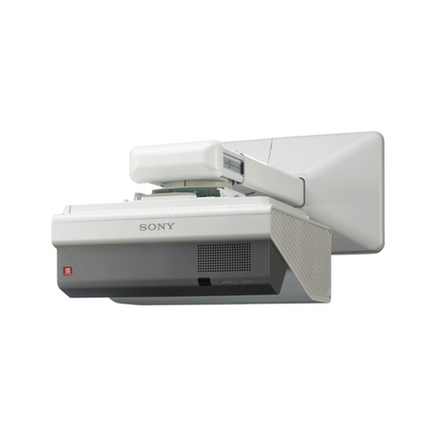 Sony VPL-SW635C Quick reference manual