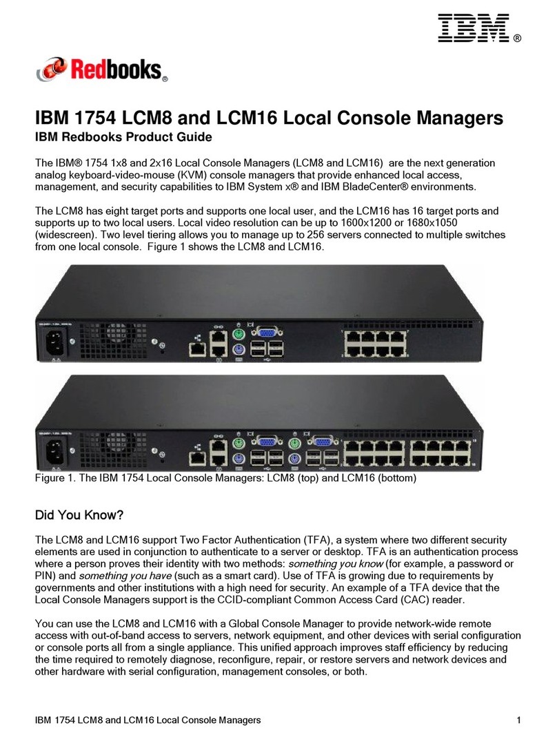 IBM 1754 LCM8 Product guide