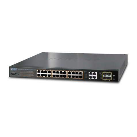 Planet Networking & Communication wgsw-28040 user manual