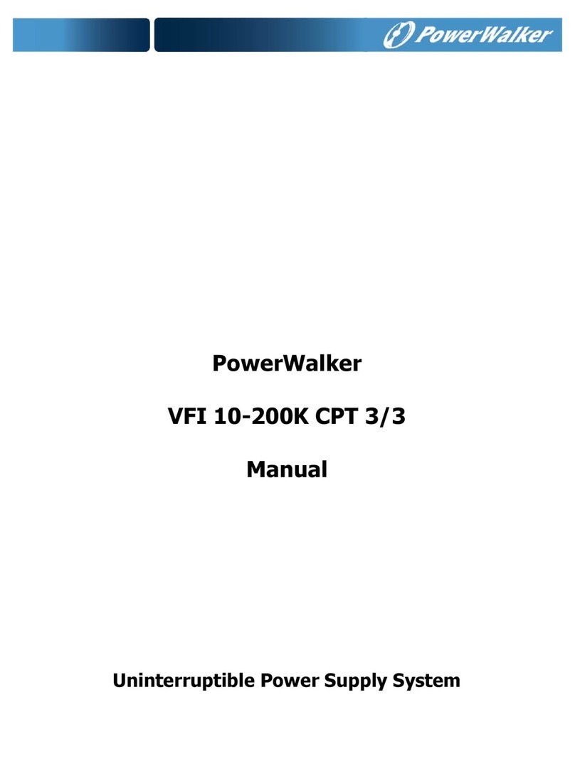 PowerWalker VFI 10-200K CPT 3/3 User manual
