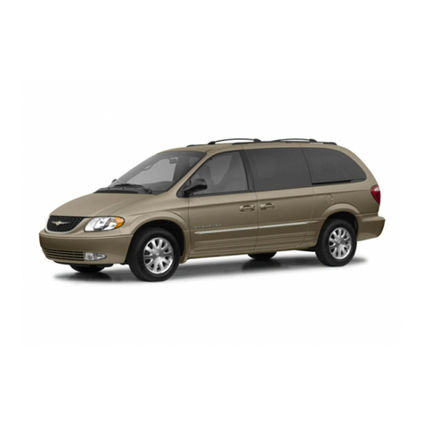 Chrysler Town and Country 2003 owner's manual