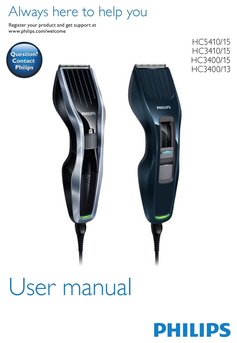 Philips HC5410/15 User manual