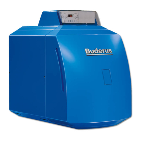 Buderus Logano GB125/22 BE Installation and service instructions
