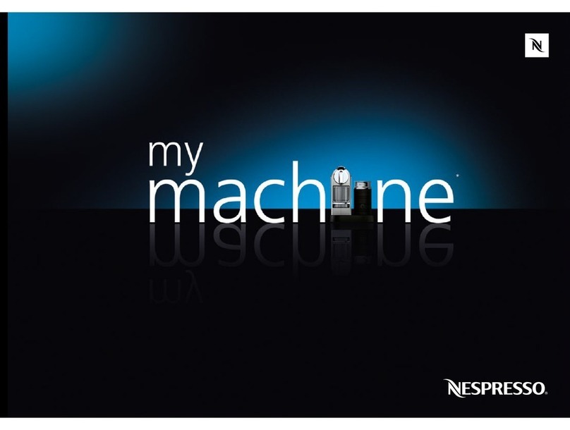 Nespresso CitiZ D120 manual