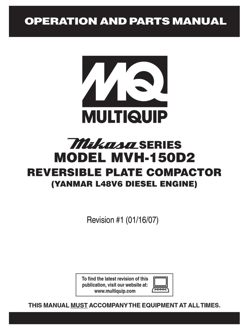 MULTIQUIP Mikasa MVH-150D2 Guide