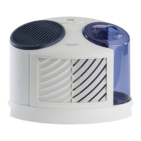 Aircare 7d6100 Use and care guide