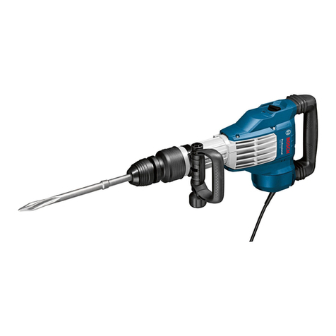 Bosch GSH 11 VC Professional User manual