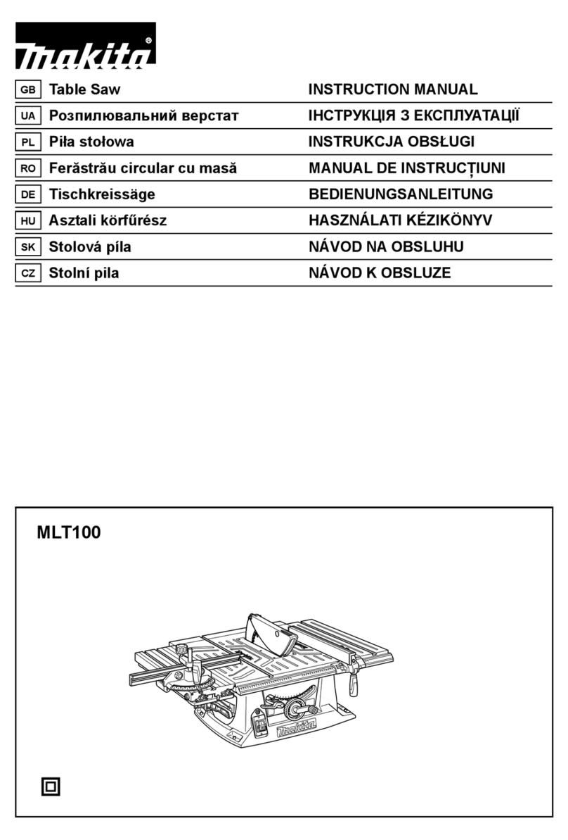Makita MLT100 User manual