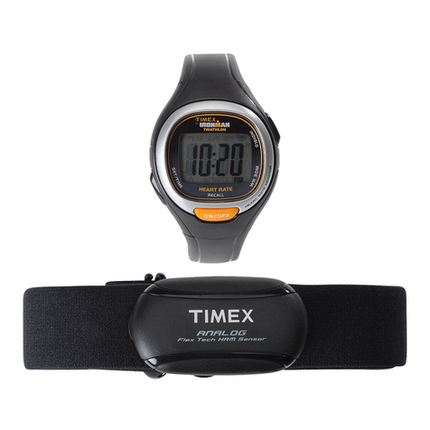 Timex M632 User manual