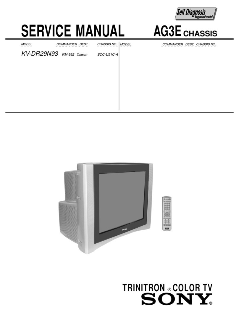 Sony KV-DR29N93 User manual